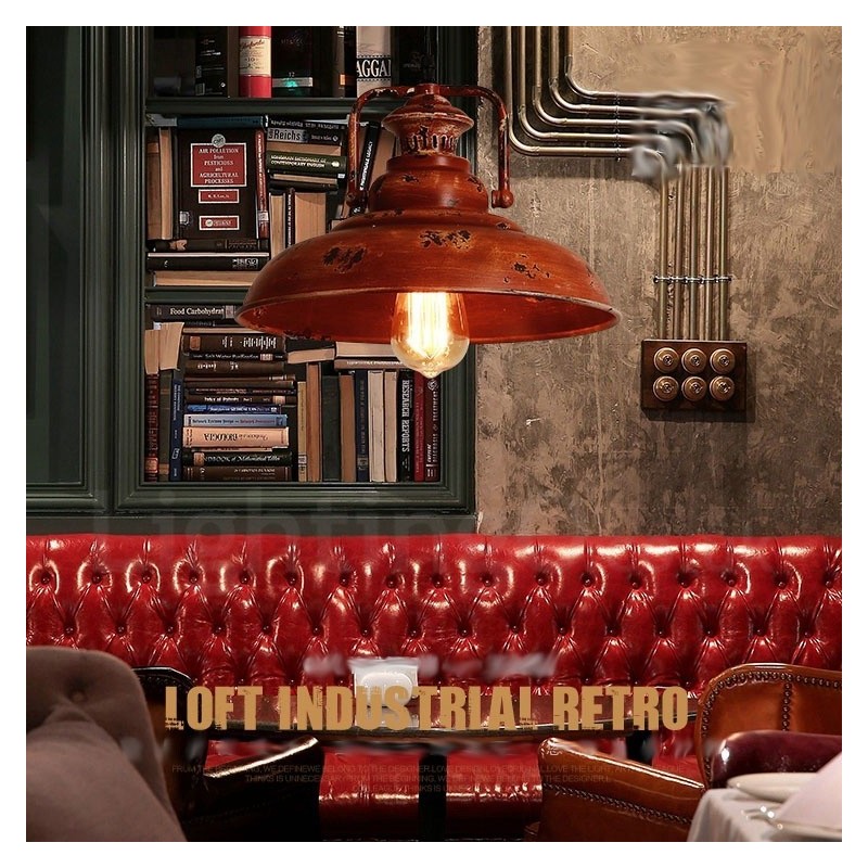 1 Licht Rustikale Lodge Retro Vintage Pendelleuchte Loft