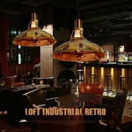 1 Licht Rustikale Lodge Retro Vintage Pendelleuchte Loft