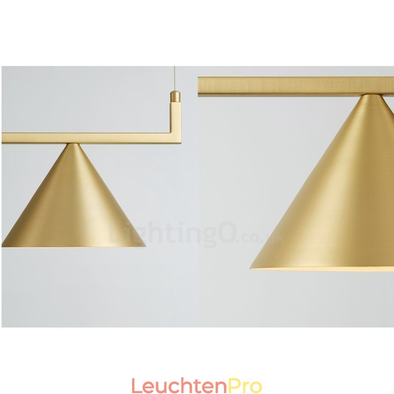 3-flammige moderne Pendelleuchte Deckenleuchte