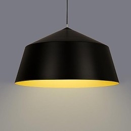 Kronleuchter, moderne zeitgenössische Pendelleuchte aus Metall