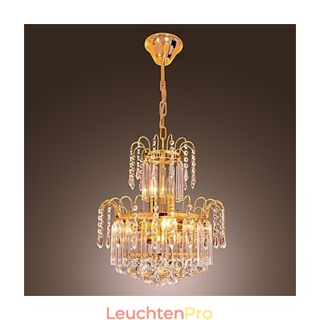 Luxuriöser Kristall-Kronleuchter mit 7 Lichtern Luxuriöser Kristall-Kronleuchter mit 7 Lichtern