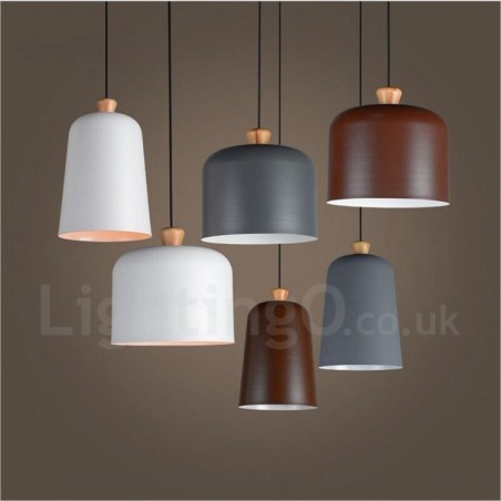 Moderne zeitgenössische 1-flammige Pendelleuchte aus Aluminiumlegierung mit Schirm aus Aluminiumlegierung Moderne zeitgenössische 1-flammige Pendelleuchte aus Aluminiumlegierung mit Schirm aus Aluminiumlegierung
