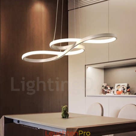 Moderne zeitgenössische Pendelleuchte aus Aluminiumlegierung mit Acrylschirm Moderne zeitgenössische Pendelleuchte aus Aluminiumlegierung mit Acrylschirm