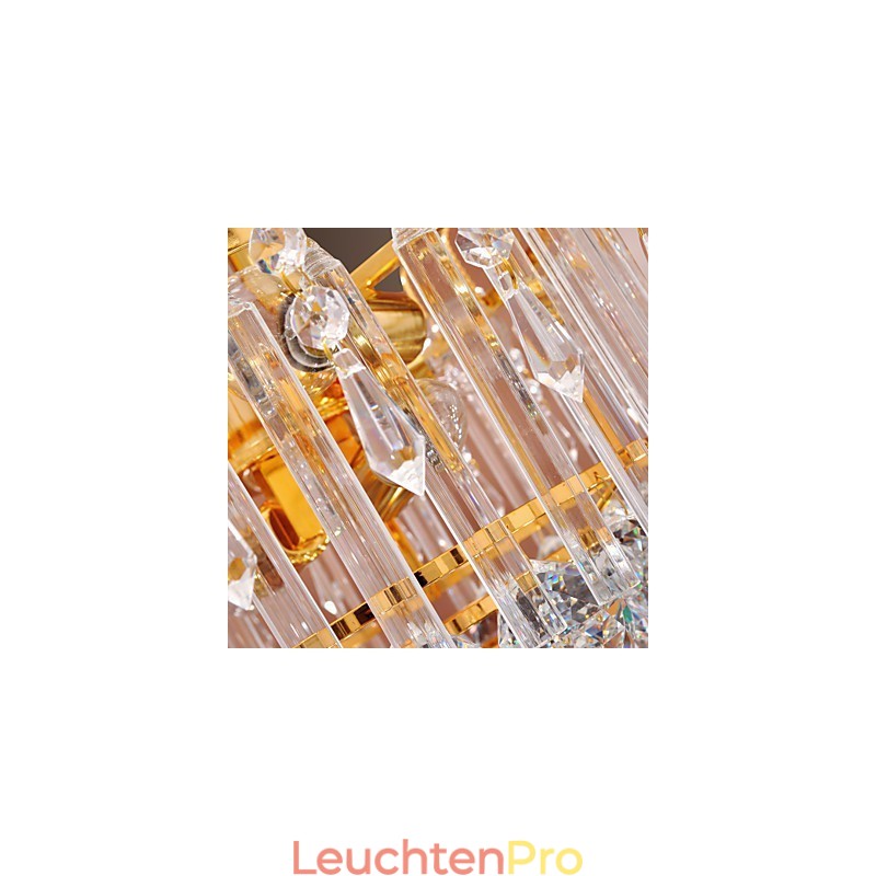 Luxuriöser Kristall-Kronleuchter mit 7 Lichtern