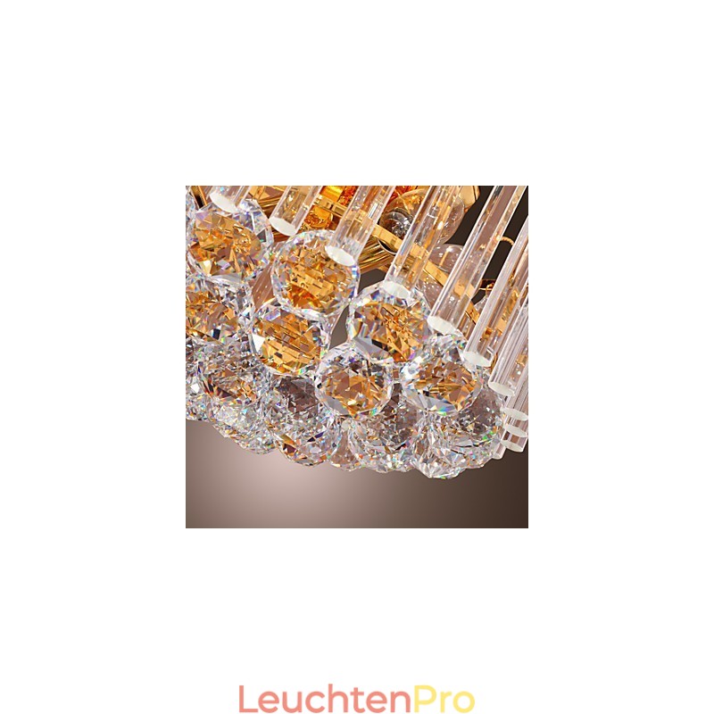 Luxuriöser Kristall-Kronleuchter mit 7 Lichtern