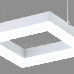 Moderne zeitgenössische 3-flammige Pendelleuchte aus Aluminiumlegierung mit Acrylschirm