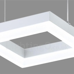 Moderne zeitgenössische 6-flammige Pendelleuchte aus Aluminiumlegierung mit Acrylschirm