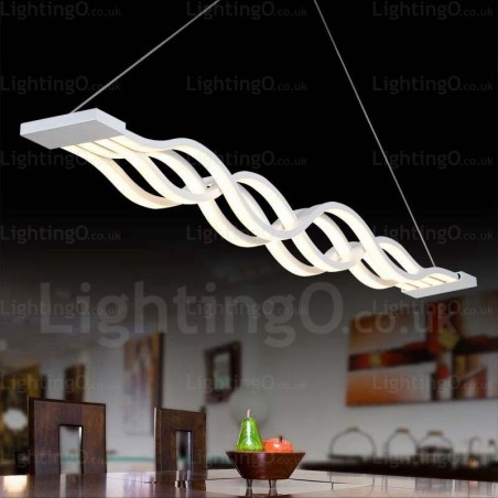 1-flammige, moderne Pendelleuchte mit Acrylschirm 1-flammige, moderne Pendelleuchte mit Acrylschirm