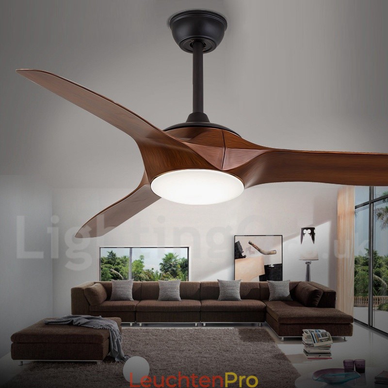 52“ Deckenventilator im europäischen Stil, modern und zeitgenössisch