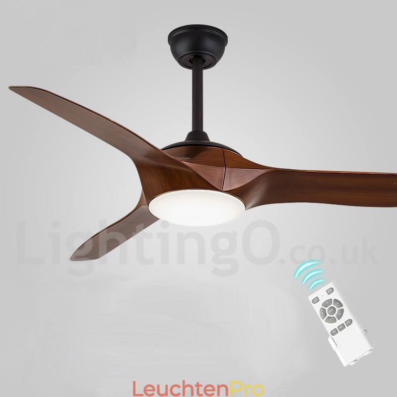 52“ Deckenventilator im europäischen Stil, modern und zeitgenössisch