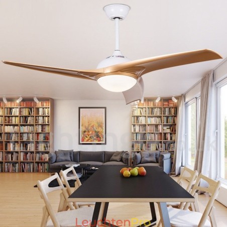 52“ Deckenventilator im europäischen Stil, modern und zeitgenössisch