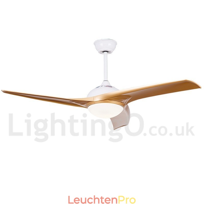 52“ Deckenventilator im europäischen Stil, modern und zeitgenössisch