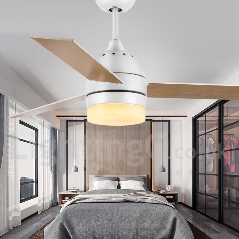 42“ 48“ Nordic Vintage Modern Zeitgenössischer Deckenventilator