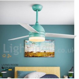 42“ 48“ Nordic Vintage Modern Zeitgenössischer Deckenventilator