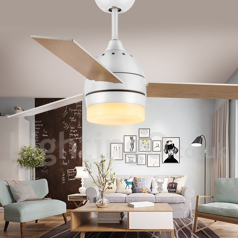 42“ 48“ Nordic Vintage Modern Zeitgenössischer Deckenventilator