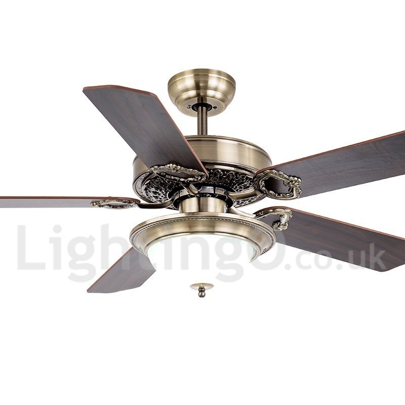 42“ 48“ 52“ Country Retro Rustikal Lodge Vintage Deckenventilator