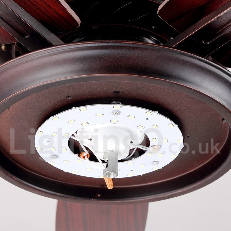 52“ Country Retro Rustikaler Lodge Vintage Deckenventilator