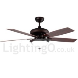 52“ Country Retro Rustikaler Lodge Vintage Deckenventilator