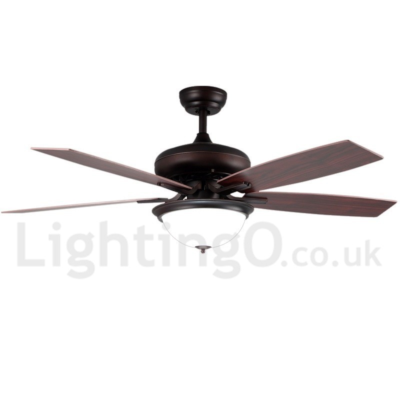 52“ Country Retro Rustikaler Lodge Vintage Deckenventilator