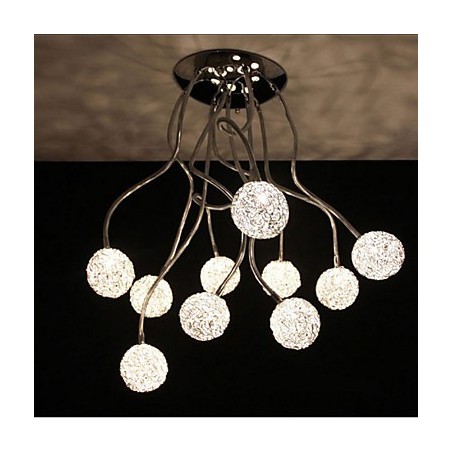 Einfache Eisen Decke Runde Eisen Kreative lampe lampe Aluminium Draht lampe Einfache Eisen Decke Runde Eisen Kreative lampe lampe Aluminium Draht lampe