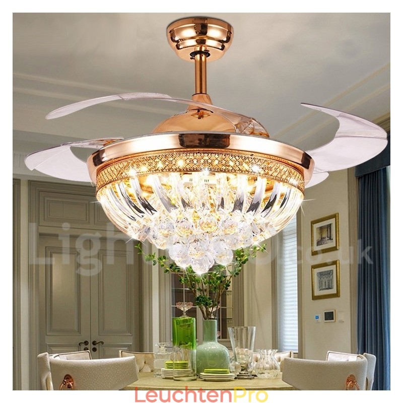 42“ moderner zeitgenössischer Deckenventilator im europäischen Stil