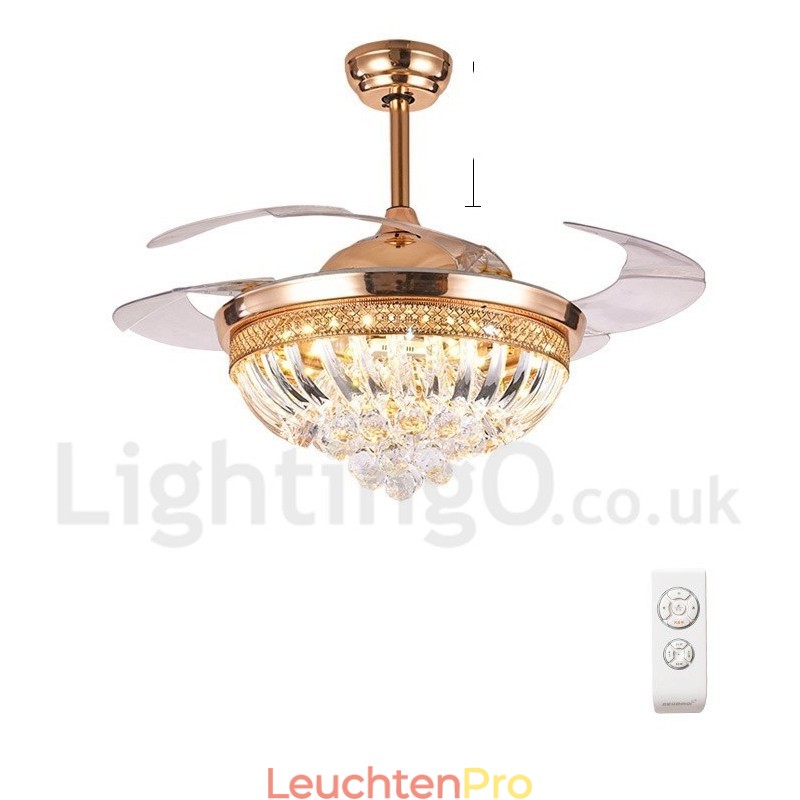 42“ moderner zeitgenössischer Deckenventilator im europäischen Stil