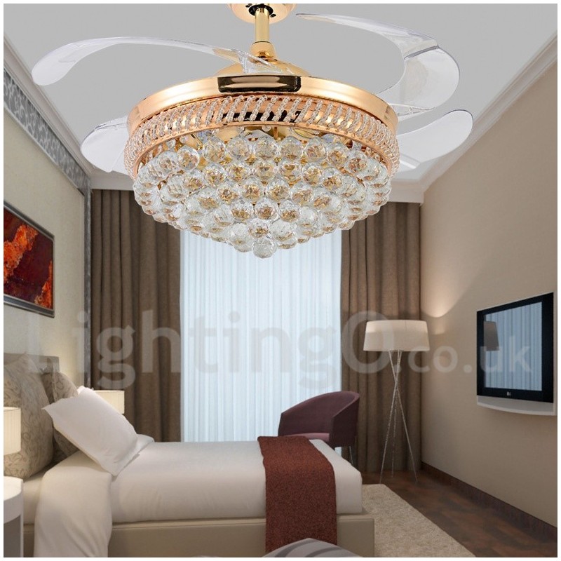 42“ moderner zeitgenössischer Deckenventilator im europäischen Stil