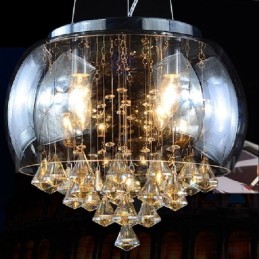 Moderne zeitgenössische Kristallbeleuchtung Store Pendelleuchte