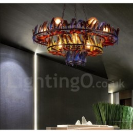 Retro Steel Lighting Store Pendelleuchte Kronleuchter