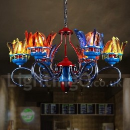 Retro Steel Lighting Store Pendelleuchte Kronleuchter