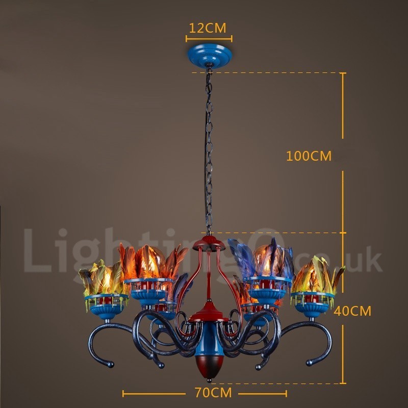 Retro Steel Lighting Store Pendelleuchte Kronleuchter
