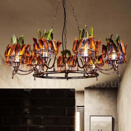 Retro Steel Lighting Store Pendelleuchte Kronleuchter Retro Steel Lighting Store Pendelleuchte Kronleuchter