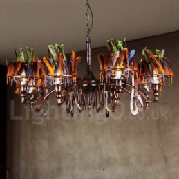 Retro Steel Lighting Store Pendelleuchte Kronleuchter