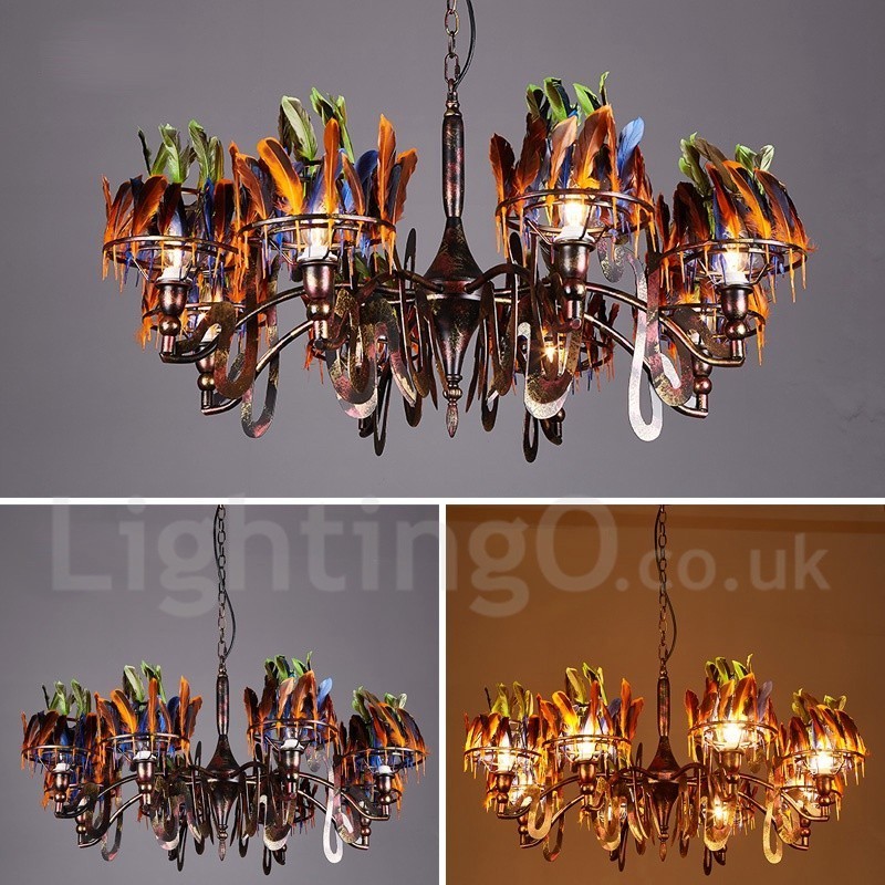Retro Steel Lighting Store Pendelleuchte Kronleuchter