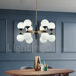 Nordic 12 Glühbirne Beleuchtung Kronleuchter Lichter Magic Bean Lampe Kreative Lampen
