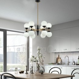 Nordic 12 Glühbirne Beleuchtung Kronleuchter Lichter Magic Bean Lampe Kreative Lampen