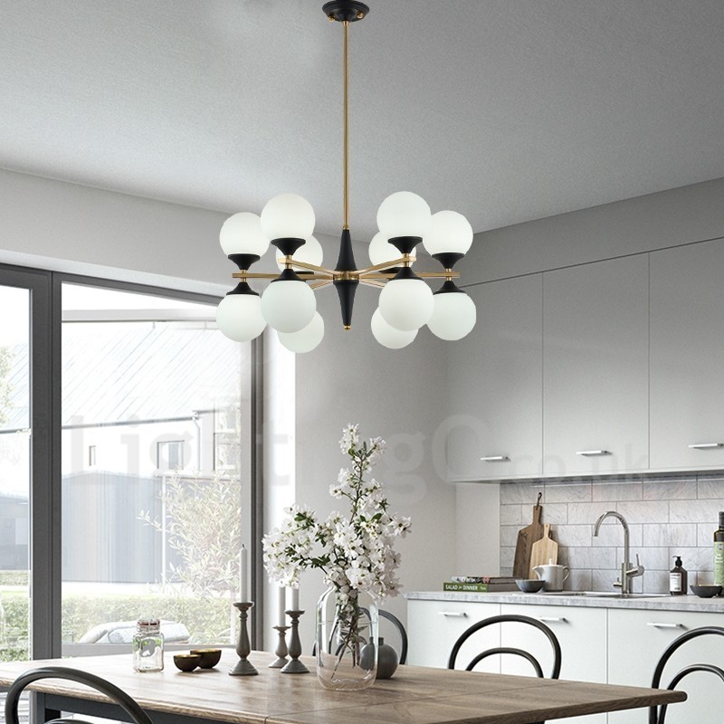 Nordic 12 Glühbirne Beleuchtung Kronleuchter Lichter Magic Bean Lampe Kreative Lampen