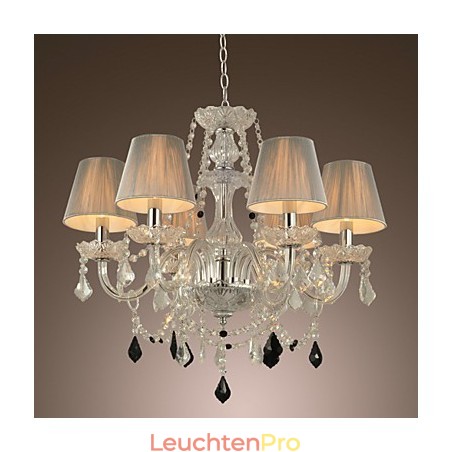 Kronleuchter Kristall Luxus Modern 1 Ebenen Wohnzimmer 6 Lichter Kronleuchter Kristall Luxus Modern 1 Ebenen Wohnzimmer 6 Lichter