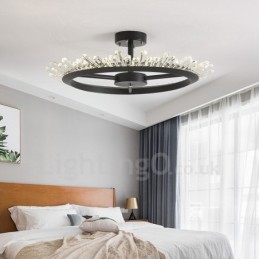 Moderne zeitgenössische Kristall-Deckenleuchten