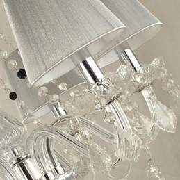 Kronleuchter Kristall Luxus Modern 1 Ebenen Wohnzimmer 6 Lichter
