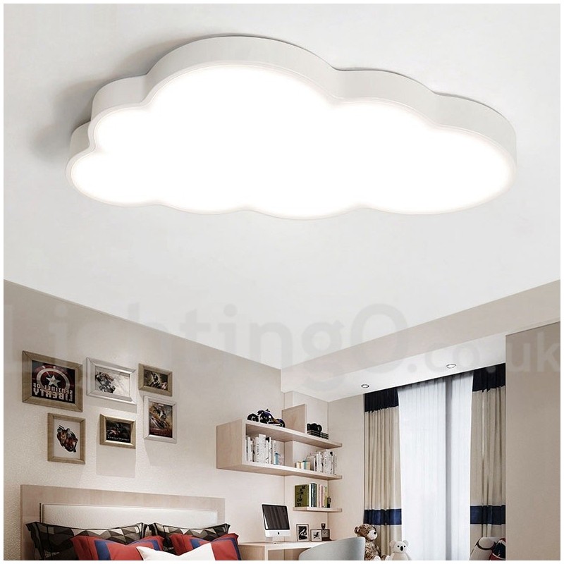 Ultradünne, dimmbare, moderne Deckenleuchten im zeitgenössischen nordischen Stil mit Acrylschirm und Fernbedienung, können auch als Wandleuchte verwendet werden.