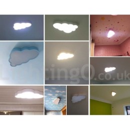 Ultradünne, dimmbare, moderne Deckenleuchten im zeitgenössischen nordischen Stil mit Acrylschirm und Fernbedienung, können auch als Wandleuchte verwendet werden.