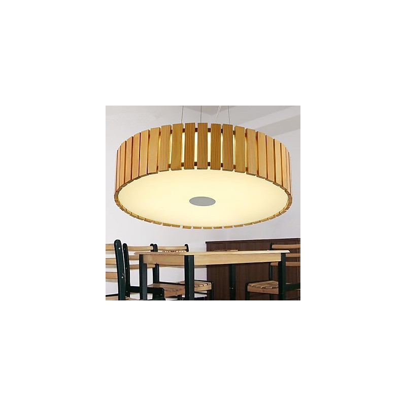 Kronleuchter Mini Stil Laterne Holz Bambus