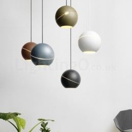 Moderne Kugelform Nachttisch Pendelleuchte Pendelleuchte