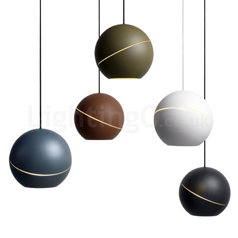 Moderne Kugelform Nachttisch Pendelleuchte Pendelleuchte