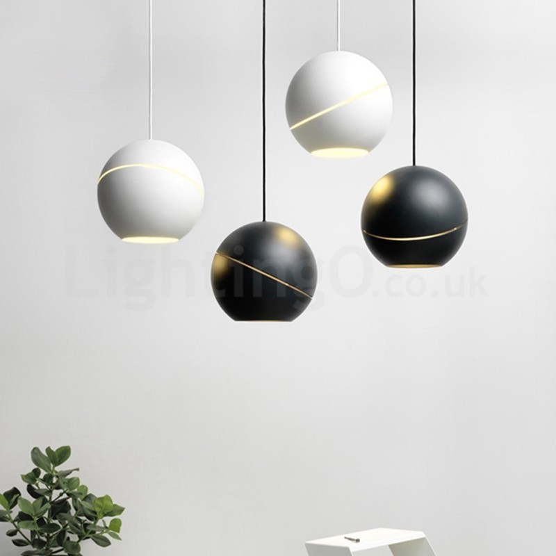 Moderne Kugelform Nachttisch Pendelleuchte Pendelleuchte