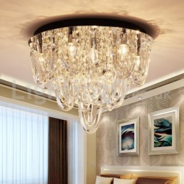 Luxus Kristall Unterputz Deckenleuchte Post Moderne Lampe
