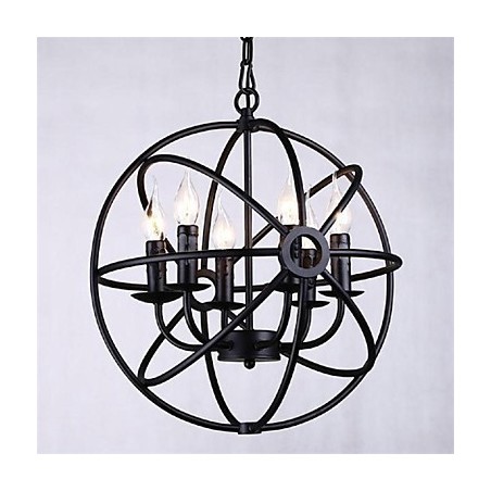Mini-Stil Kronleuchter Pendelleuchte Modern Zeitgenössisch Traditionell Klassisch Rustikal Lodge Retro Laterne Country Globe Mini-Stil Kronleuchter Pendelleuchte Modern Zeitgenössisch Traditionell Klassisch Rustikal Lodge Retro Laterne Country Globe