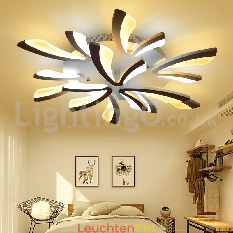 Neueste 9 Lichter Erschwingliche moderne Deckenleuchten