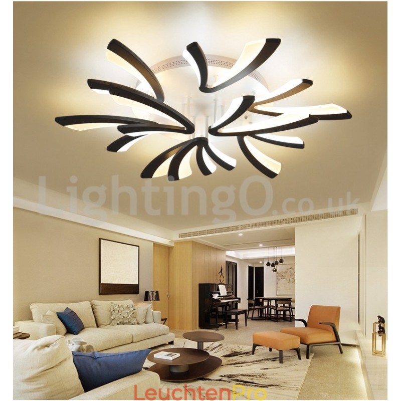 Neueste 9 Lichter Erschwingliche moderne Deckenleuchten
